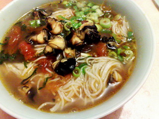 Snail Noodle Soup in Vietnam